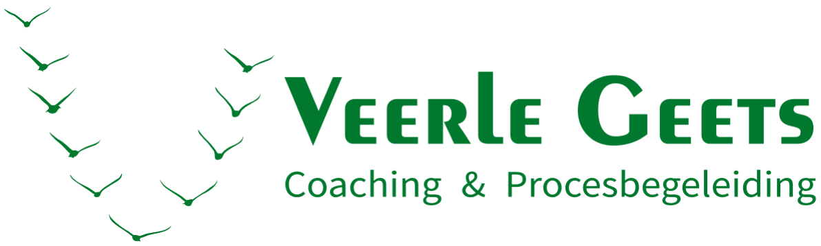 logo van Veerle-Geets met in een V vliegende vogels